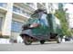 Первого мая из Франции во Владивосток на миниатюрном трехколесном грузовике Piaggio Aре50 выехал японский кондитер Рютаро Арима. 