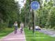 Автомобилисты и велосипедисты в Литве не мешают друг другу, а мирно сосуществуют, катаясь по параллельным дорожкам.