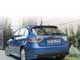 Subaru Impreza. В задних фонарях использованы прозрачные линзы и светодиоды. Спойлер на крышке багажника на 7% уменьшает коэффициент лобового сопротивления.