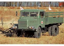 Послевоенный венгерский Csepel отлично подошел для имитации австрийского грузовика Steyr. 