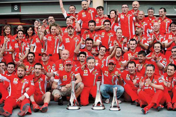 Команда FerrariФормулы-1 