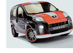 Компания Peugeot подготовила для автосалона в Болонье (Италия) концепт Bipper Beep Beep