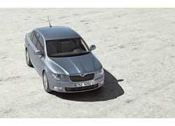 Второе поколение седана Skoda Superb дебютирует в марте на автошоу в Женеве