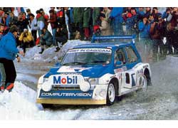 MG Metro 6R4 – дебютная «бронза» на RAC Rally 1985 г. и полный провал в следующем сезоне.