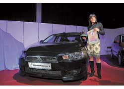 Mitsubishi Lancer X получил две награды – за лучший дизайн и в номинации «Лучший автомобиль среднего класса».