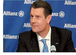 Йоахим Весслинг, официальный представитель Allianz в Украине, отметил: «По итогам 2007 года страховые резервы Allianz выросли на 122,8% если сравнивать с аналогичным показателем 2006 года».