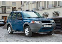 Land Rover Freelander 1997–2006 г. в. от $15500 до $28000. Цены по данным «Автобазар» 