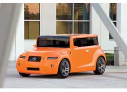 Молодежный бренд Scion, созданный несколько лет назад компанией Toyota для американского рынка, продолжает забавлять публику оригинальными конструкциями. Так, на автошоу в Нью-Йорке был представлен экстравагантный концепт Hako Coupe. 