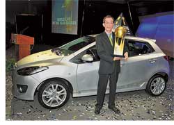 Победителем ежегодного конкурса World Car of the Year в этом году стал хэтчбек Mazda2, который в финале сражался с Ford Mondeo и Mercedes-Benz C-Klasse.
