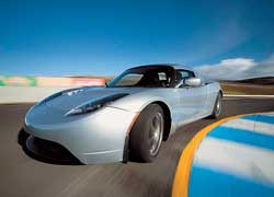 В США компания Tesla Motors начала серийное производство электромобиля Tesla Roadster