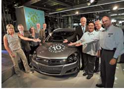 Юбилейный 10-миллионный Opel Astra сошел с конвейера завода в германском городе Бохум. 