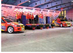 Презентация PRIME Rally Team состоялась на прошлой неделе, на территории автосалона компании «Нико-Украина», официального спонсора раллийной команды.