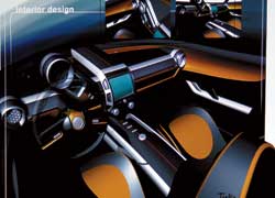В последнее время Алексей Цаплий все больше занимается проектированием интерьеров автомобилей.