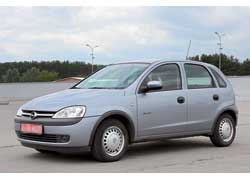 Opel Corsa (С) 2000–2005 г. в. от $8 300 до $15 700 