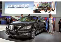 Седан Genesis и полноразмерный кроссовер i55 (Veracruz) – главные новинки Hyundai. 