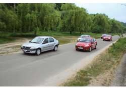 Dacia Logan, Fiat Grand Punto, Hyundai Accent, Kia Rio, Skoda Fabia