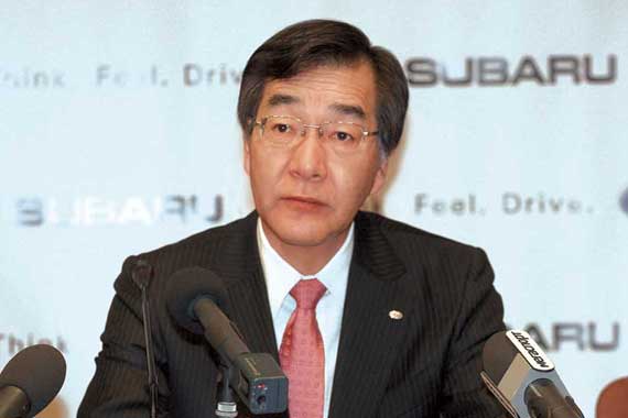 Икуо Мори, президент концерна Fuji Heavy Industries