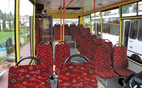 «АнтоРус» вышел в средний класс с новым автобусом «Руслан» А103. Мест – 60 (для сидения – 31). 