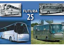 Автобусам Bova Futura в этом году исполнилось 25! Постоянно совершенствуясь, они не меняют свой узнаваемый облик с выпуклой носовой частью.