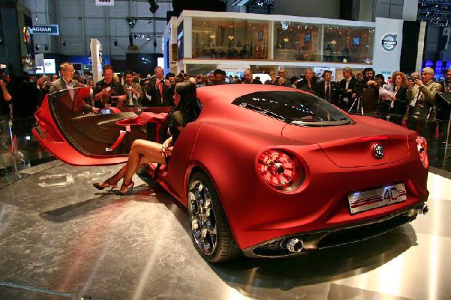 Alfa Romeo 4C GTA Женева 2011