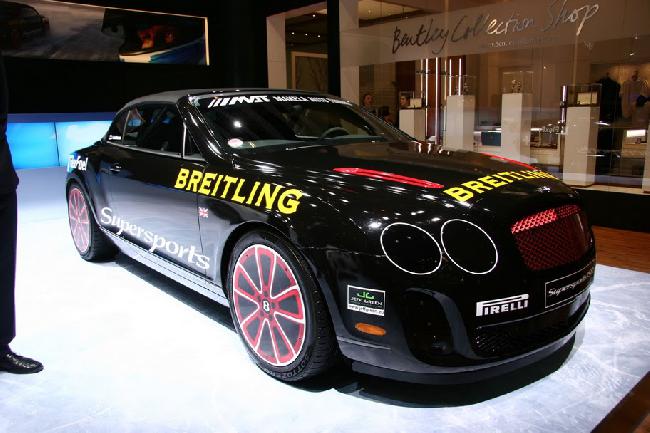 Bentley Supersports Ice Speed Record на Женевском автосалоне 2011