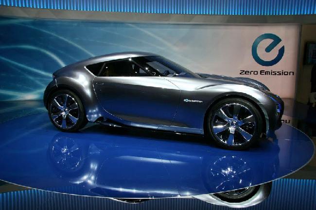 концепт нового купе Nissan Esflow Женева 2011