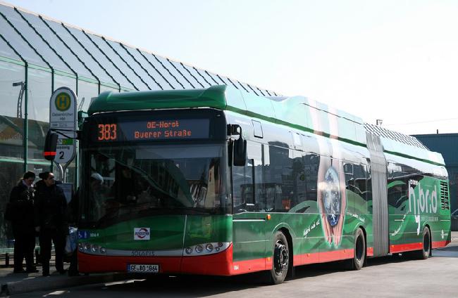 Новый сочлененный автобус Urbino 18 DIWA