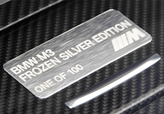 купе BMW М3 Frozen Silver Edition 
