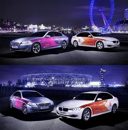 BMW официальные автомобили Олимпийских Игр 2012
