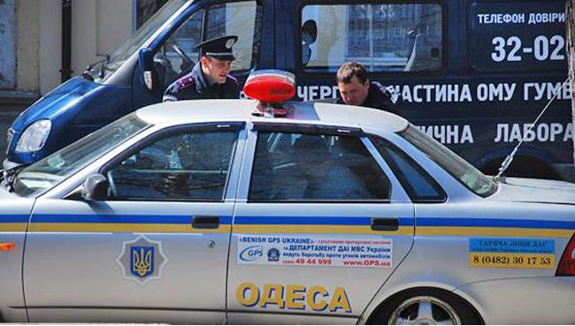 задержание преступников ГАИ Одессы