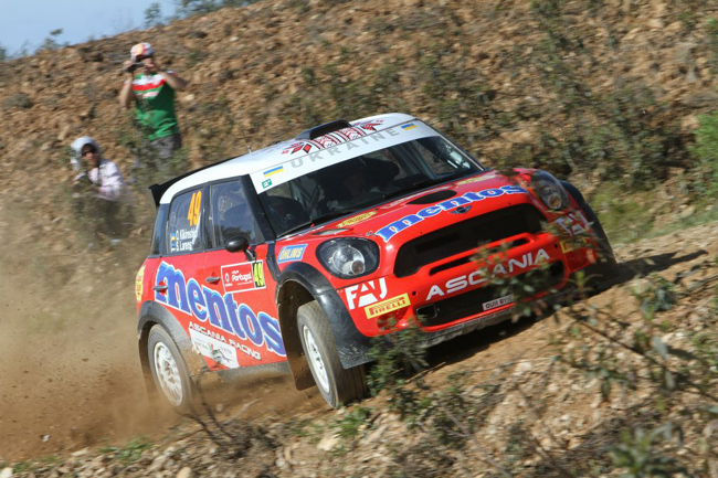 Украинцы в WRC: Mentos дебютировал на Mini Cooper RRC
