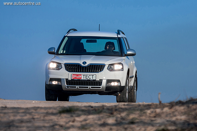 Тест-драйв Skoda Yeti Тест-драйв Skoda Yeti