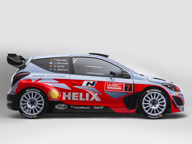 WRC: Hyundai официально представила команду, огласив пилотский состав, титульного спонсора и боевую раскраску 