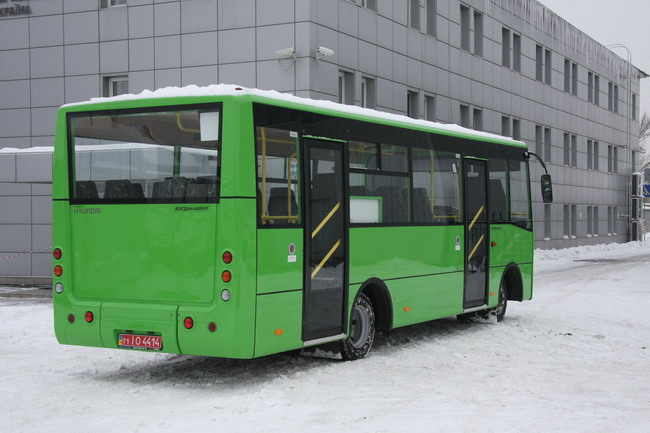 Экспорт автобусов «Богдан-А201»