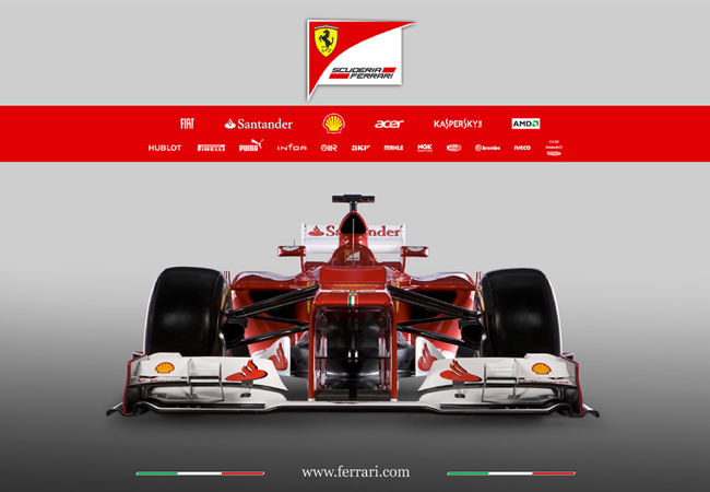 новый болид Ferrari F2012