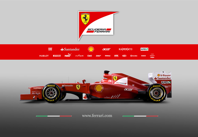 новый болид Ferrari F2012