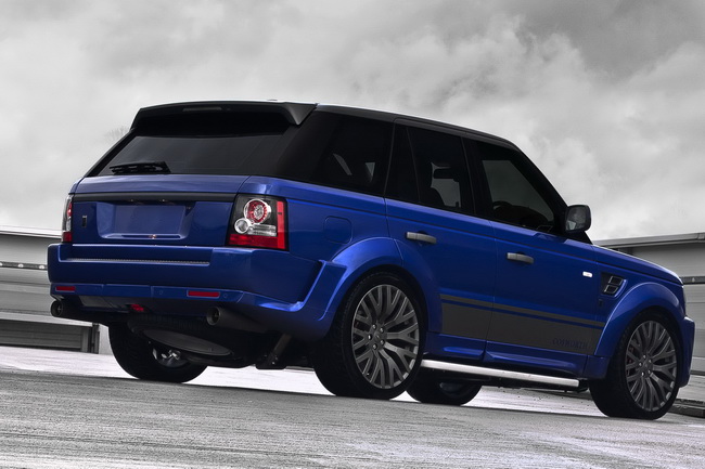 Range Rover Imperial Blue Cosworth edition
