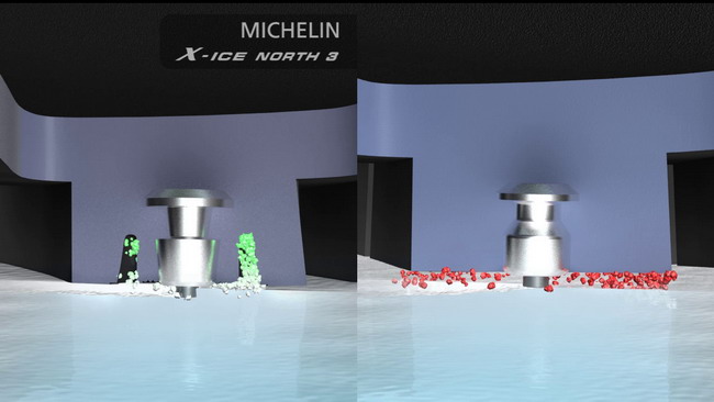 Зимние шины Michelin X-ICE North