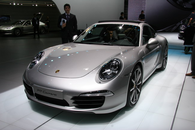 PФранкфуртский автосалон 2011: презентация нового Porsche 911