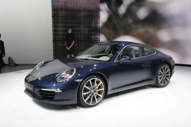 Франкфуртский автосалон 2011: презентация нового Porsche 911