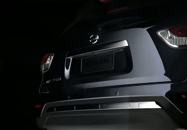 Представлены очередные тизеры Nissan Pathfinder нового поколения 