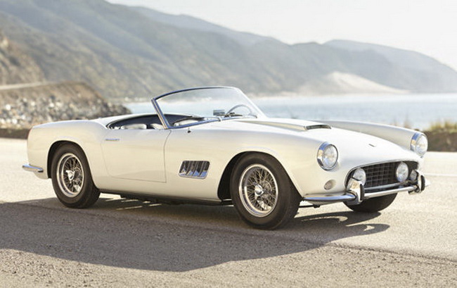 Самые дорогие автомобили в мире 2012: 1959 Ferrari 250 GT LWB California Spider