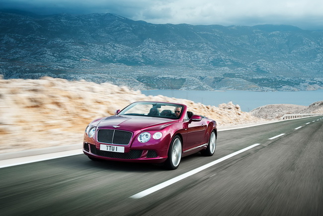 Bentley Continental GT Speed Convertible - самый быстрый кабриолет в мире