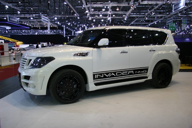 Женевский автосалон 2012 открыл Европе «прокачанный» Nissan Patrol от японского тюнинг-производителя Invader