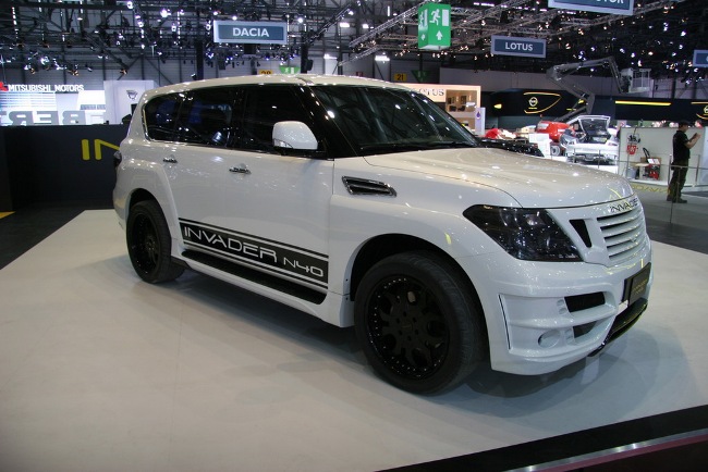 Женевский автосалон 2012 открыл Европе «прокачанный» Nissan Patrol от японского тюнинг-производителя Invader