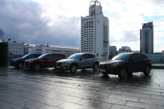 Презентация Mazda CX-5 в Украине