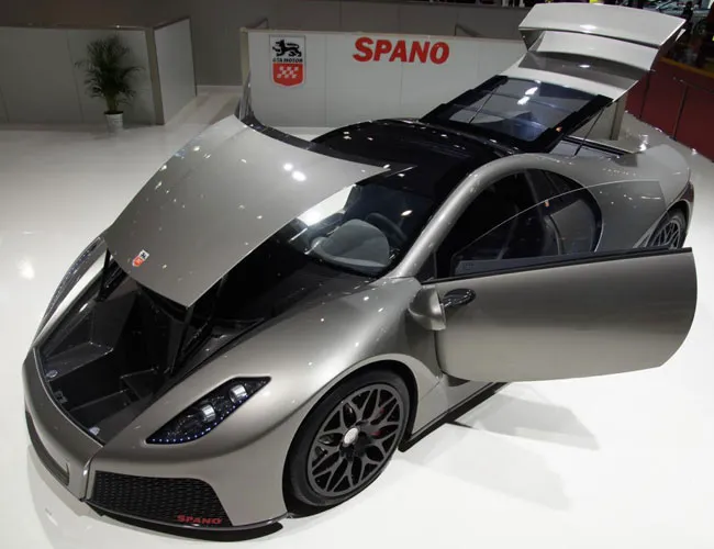 Первый испанский гиперкар GTA Spano представлен на Женевском автосалоне 2012