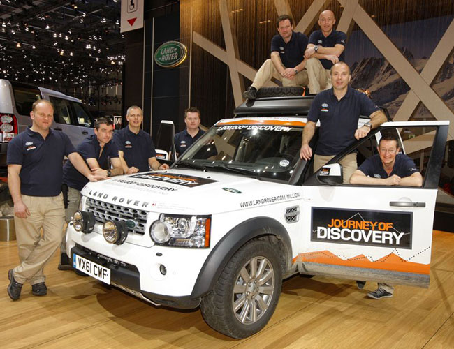 На Женевском автосалоне 2012 Land Rover удивляет смелыми концептами