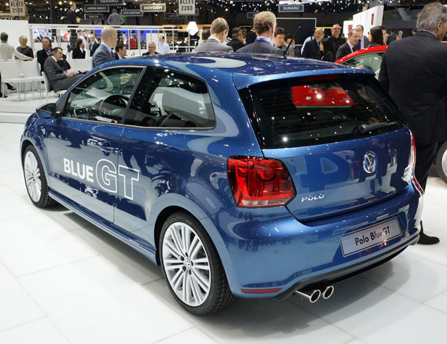 На Женевском автосалоне 2012 представлен спортивно-экономичный Volkswagen Polo BlueGT
