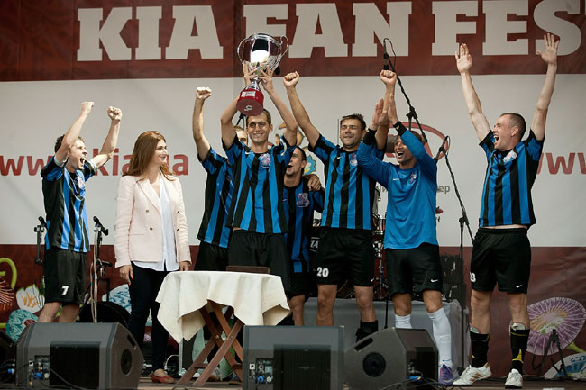 KIA Sportage - приз за футбольную страсть